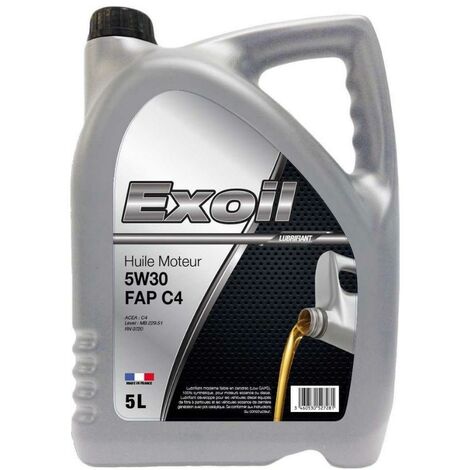 Huile Moteur 5W30 FAP C4 RN 5L Exoil