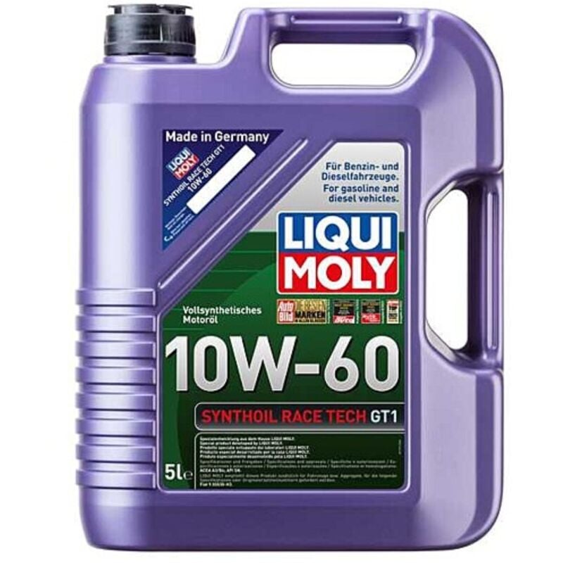 Liqui Moly - Huile moteur anti-friction Synthoil Race Tech GT1 10W-60 5L