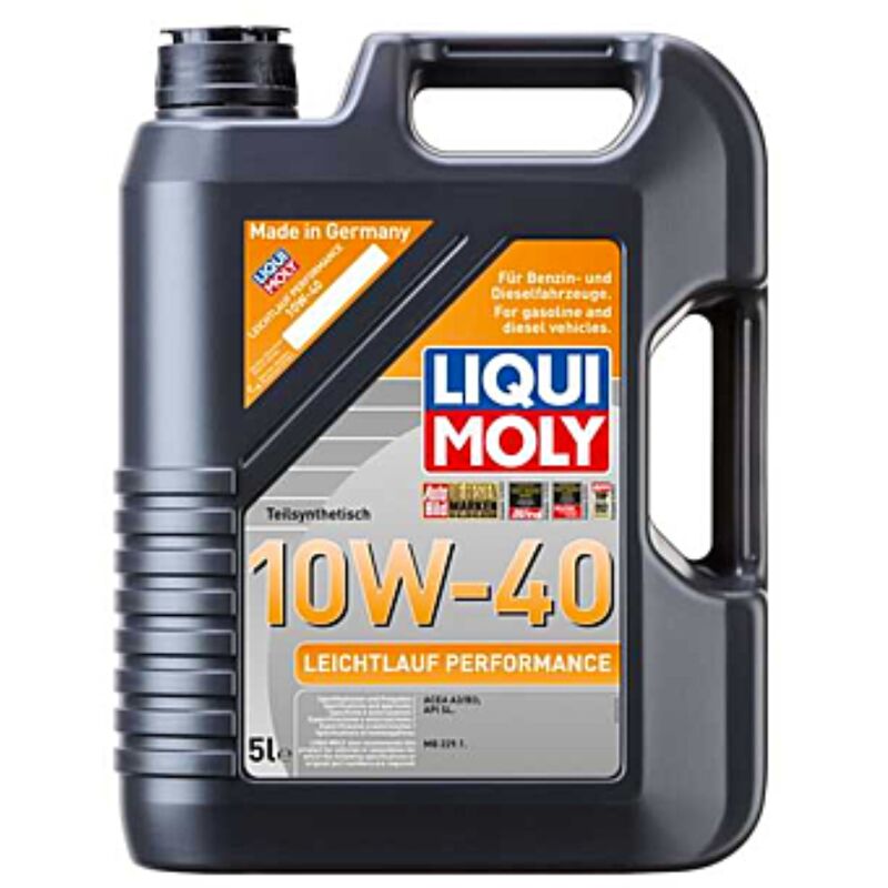 Huile moteur antifriction Performance 10W40 5L Liqui Moly