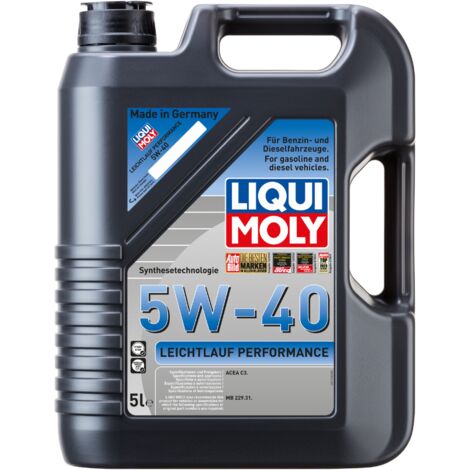 Huile moteur antifriction performance 5W-40 5L Liqui Moly