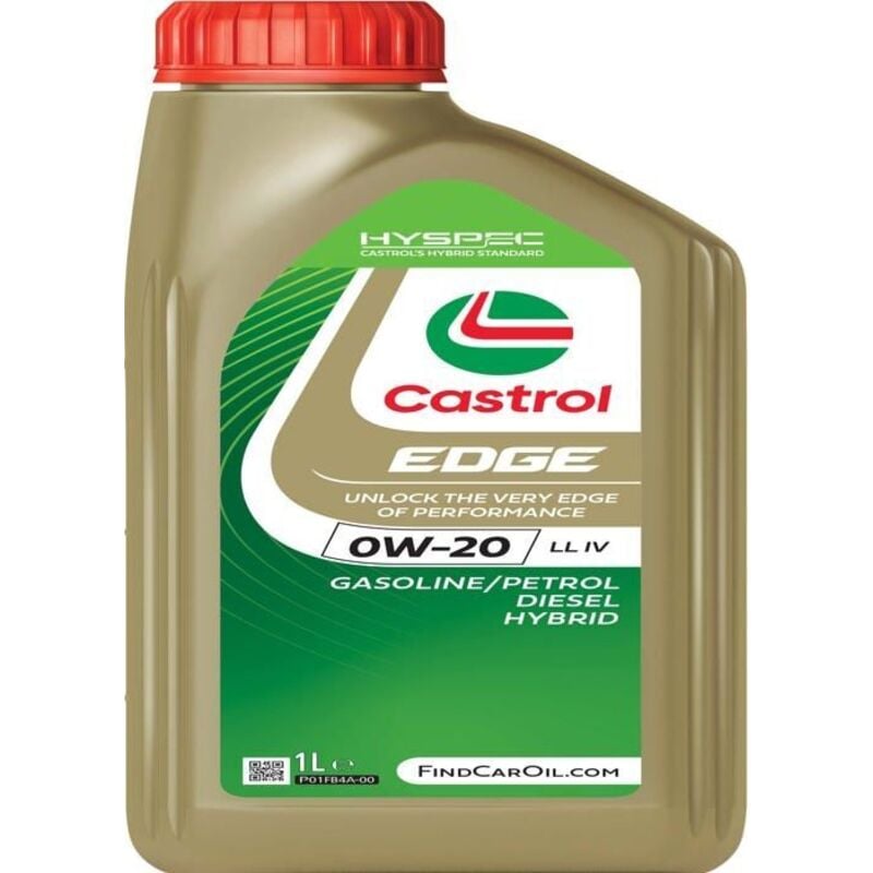 Edge 0W-20 ll iv 1L - huile moteur 0W20 - Castrol