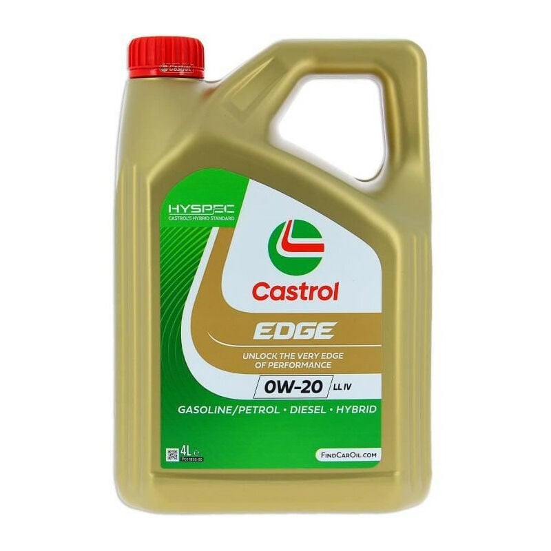 Castrol - Huile moteur edge 0W-20 ll iv - 5L