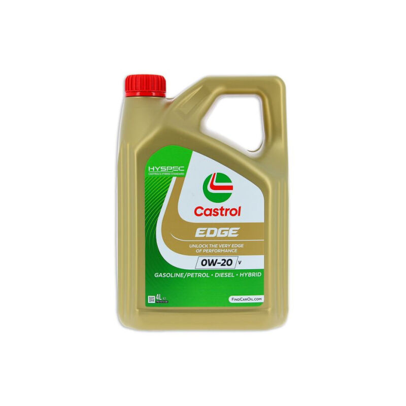 CASTROL EDGE 0W-20 V 4L - huile moteur 0W20