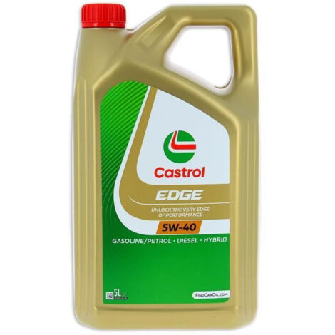 Huile moteur - CASTROL EDGE 5W-40 - 5L - 5W40