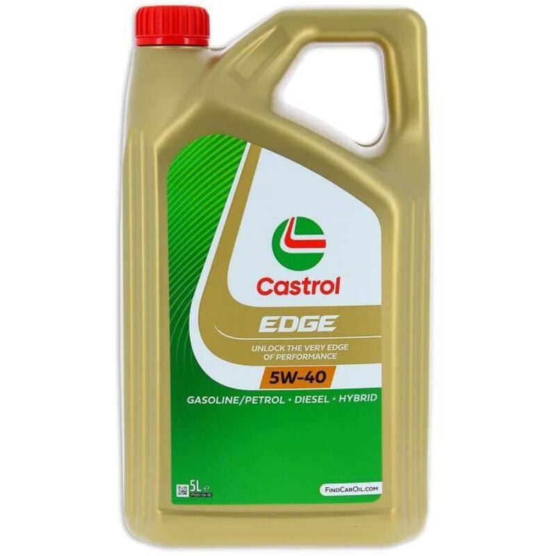 CASTROL EDGE 5W-40 5L - huile moteur 5W40