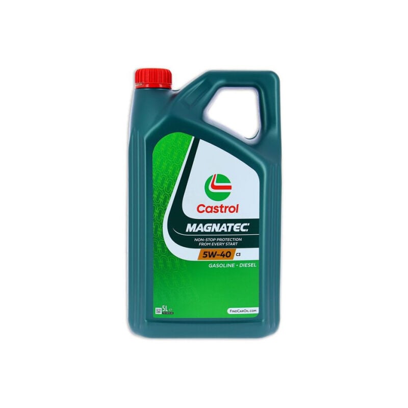 Magnatec 5W-40 C3 5L - huile moteur 5W40 - Castrol