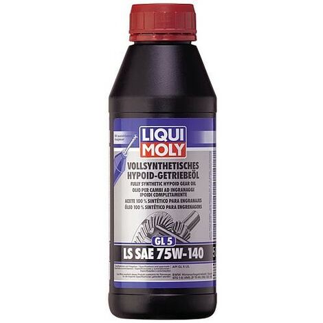 Huile moteur hypoide synthet. LIQUI MOLY (GL5) 75W-140 flacon 500ml