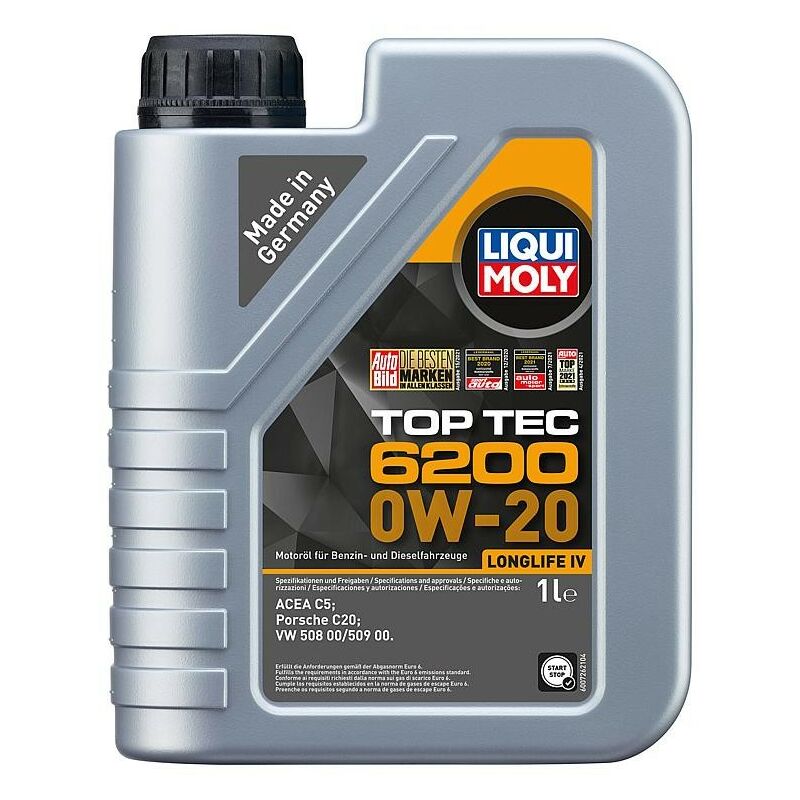 Liqui Moly - huile moteur Tep Tec 6200 0W-20 flacon 1 l