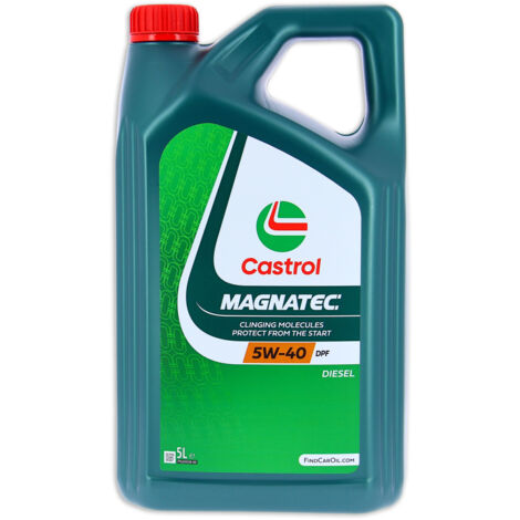 Huile moteur Magnatec 5W-40 DPF 5 Litres - CASTROL