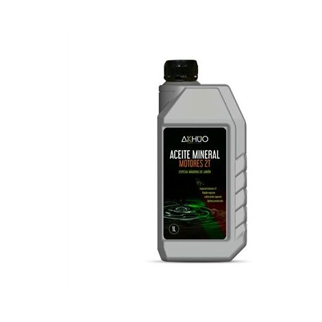 Huile moteur minérale 2T compatible tous types d'essence (1l)