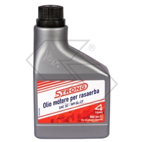 Huile moteur SAE-30 STRONG 600 ml moteur 4 temps tondeuses excellente lubrification