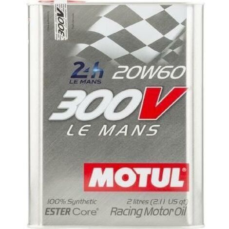 Huile Motul 300v Le Mans 20w60 2l -bidon-