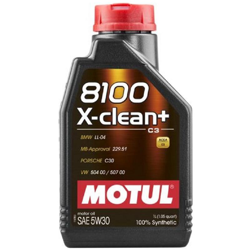 Aceite Motul 8100 X-clean+ 5w30 1l   Ce U