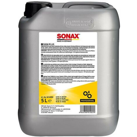 Huile multifonctions SONAX SX90 PLUS, bidon de 5 l