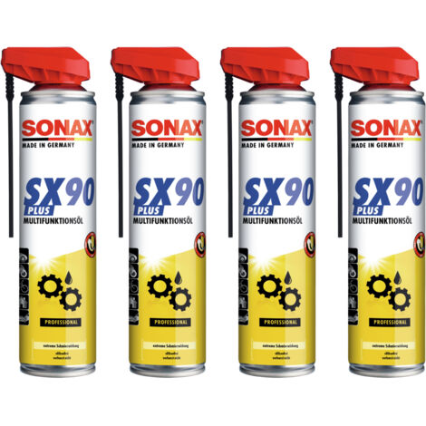Huile multifonctions SONAX, SX90 PLUS EasySpray, 400 ml, 4 pièces