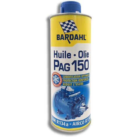 Huile PAG compresseur de clim ISO 150 500ml - Bardahl