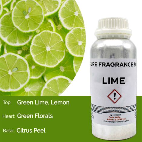 Huile parfumée pure citron vert - 500 ml- Vendu par 1