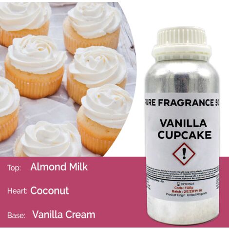 Huile parfumée pure Cupcake Vanille - 500 ml- Vendu par 1