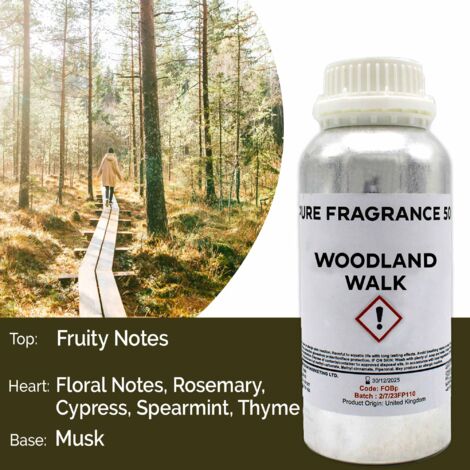 Huile parfumée pure Woodland Walk - 500 ml- Vendu par 1