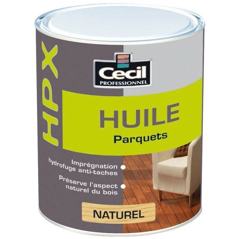 Huile Parquet CECIL HPX Teinte: Naturel