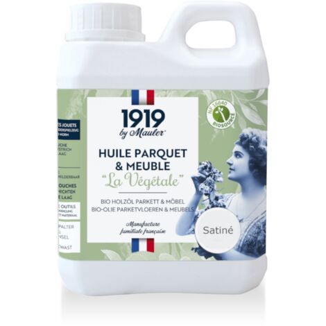 Huile parquet, meuble & plan de travail - 5L Aspect Cire Incolore - PV contact alimentaire - La Végétale 1919 by Mauler