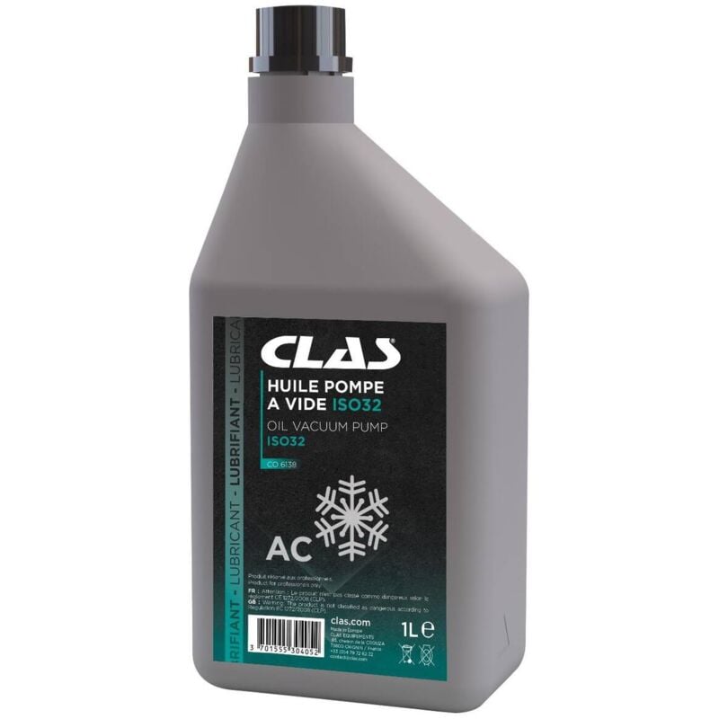 Clas - Huile pompe a vide iso32 1l - co 6138 Equipements