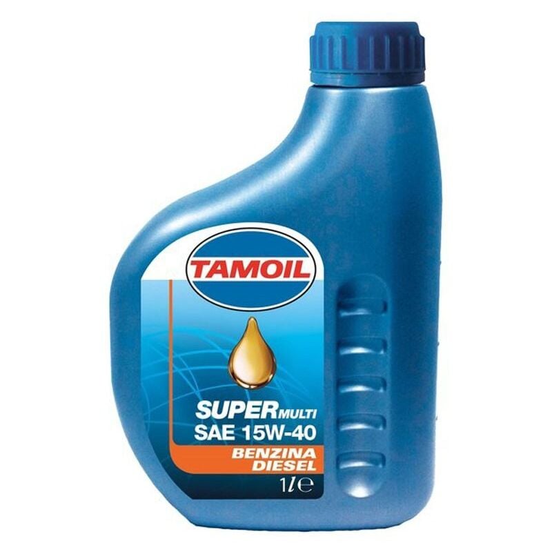 Huile pour Voiture tamoil supermulti 15W40 b-d Car Oil 1 Litre 9563