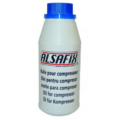 Huile pour compresseur électrique 300 ml - 125FHUIL - Alsafix