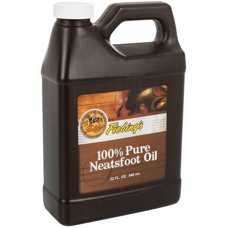 Huile pour cuir 100% pure neatsfoot parfaite pour l'entretien des selles et des bottes 946 ml