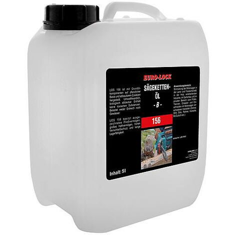 Huile pour scie a chaine EURO LOCK, biodegradable contenu: 5 litres