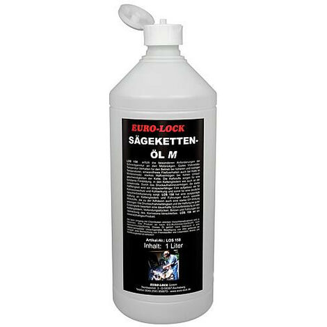 Huile pour scie a chaine EURO LOCK contenu: 1 litre