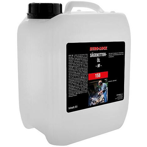 Huile pour scie a chaine EURO LOCK contenu: 5 litres