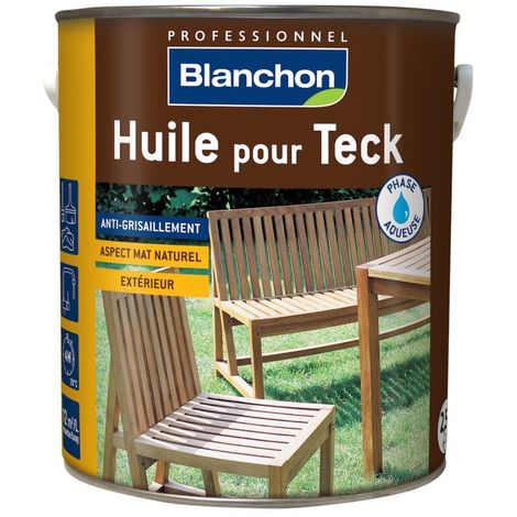  Huile  pour Teck  Blanchon  2 5L 06151514