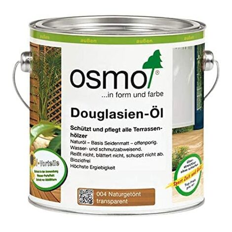 Huile pour terrasses - diffÃƒÂ©rentes Teintes - 0.750mL (Douglas Naturel - 004)