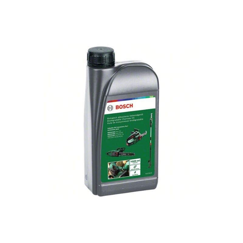 Huile adhérente biodégradable BOSCH - Bidon 1L - 2607000181