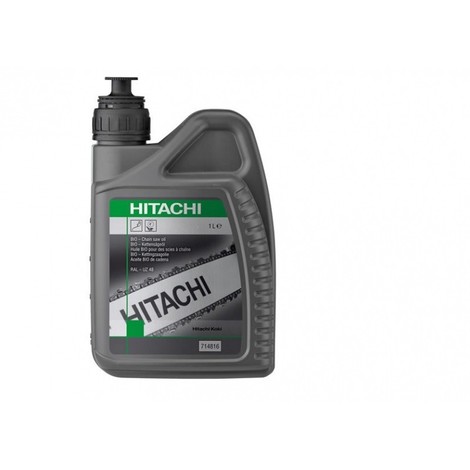 Huile pour tronçonneuse HITACHI - HIKOKI Biodégradable - 1 litre - 714816