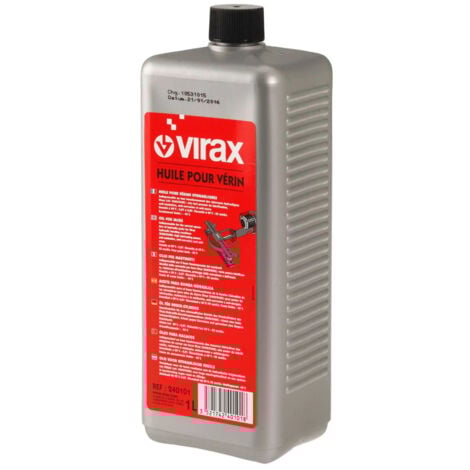 Huile pour vérin Virax 1 litre anti-oxydation anti-corrosion et anti-usure