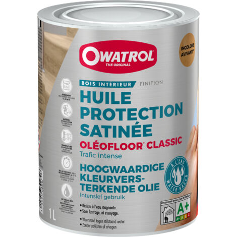 Huile protection satinée Owatrol OLEOFLOOR® CLASSIC Kaki (owp14) 15 litres