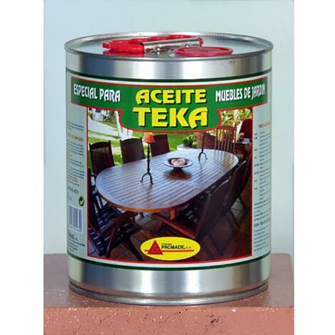 Huile protectrice pour teck 4 Lt Incolore Promade