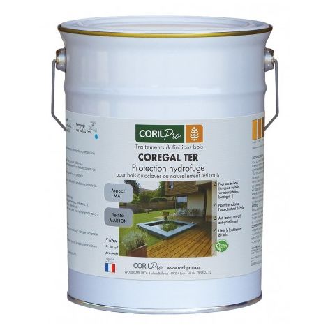 Huile Saturateur COREGAL TER Terrasse et Bardage Bois CORIL PRO