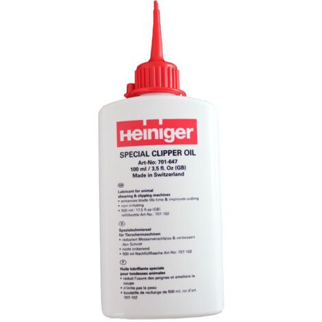 Huile spéciale pour tondeuse 100 ml HEINIGER
