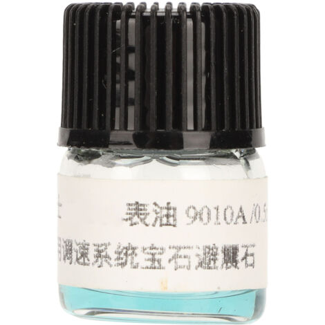 Huile synthétique 0.5ml pour montres mécaniques - Lubrifiant 9010A pour roulements et réparations