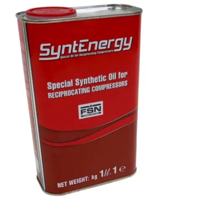 Nuair - Huile synthétique compresseur à piston 1 l