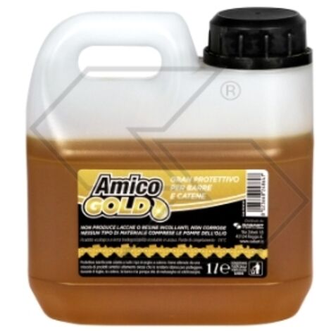 Huile synthétique de protection pour chaîne de tronçonneuse AMICO GOLD 1 litre R314149