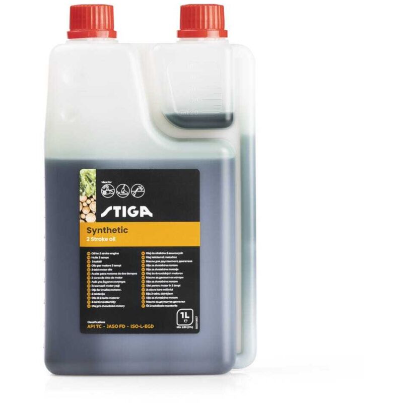 Stiga Engine 2-stroke oil, 1l, synthetic, by 1111923001