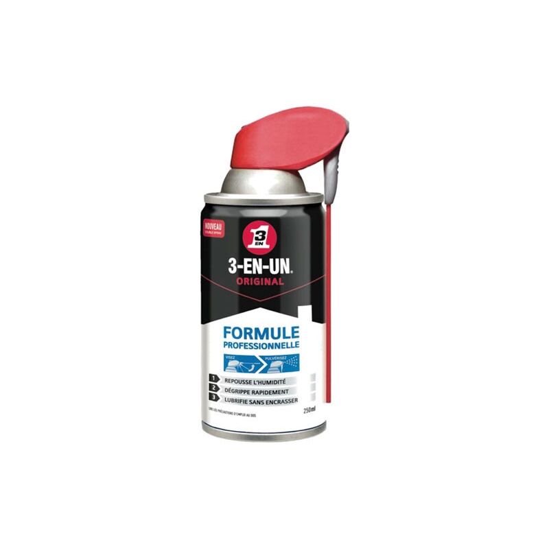 Aerosol 3-en-un formule pro double spray 3EN1 33051