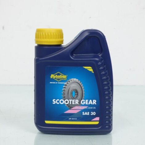 Huile transmission SAE30 Putoline 500ml pour scooter Vespas