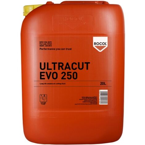 Huile ULTRACUT 250 PLUS (bidon de 5 litres) - Rocol