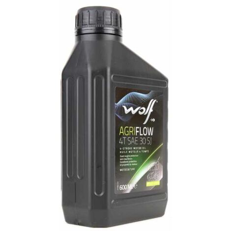 Huile Wolf 4 Temps SAE30 0,6 litre
