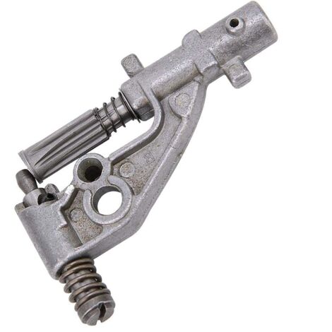 Sjlerst – Huiler de pompe à huile pour tronçonneuse – Compatible Husqvarna 340 345 350 351 353 346 – Installation facile – Métal argenté
